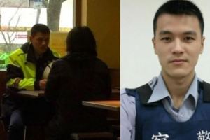 愛心帥警「偷幫遊民付錢」故事好感人！霸氣一句話：「點的都算我的」網友按讚推爆！