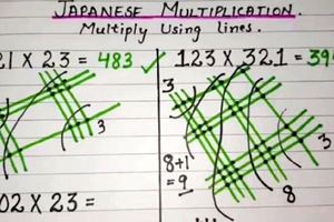 日本數學只用「點線面」就能輕鬆得到乘法答案，目前已經有1億多人學會了這個神招！
