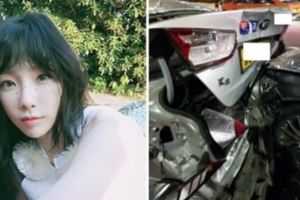 「少女時代」太妍發生車禍撞到別人的車爛掉，乘客目擊「救護車先救她」傻眼暴怒：明星最大！