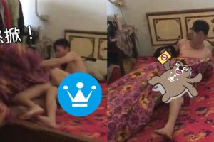 老婆狂找老王害他頭綠了又綠…「全裸抓猴照」大家重點全放錯：這肯定是真愛！