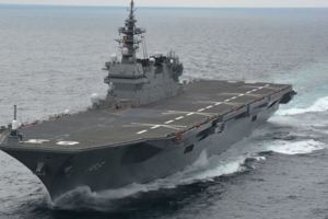 中媒環球網》日本擬將「出雲號」改造成航母並引進F-35B艦載機 日本防衛省：沒有脫離專守防衛