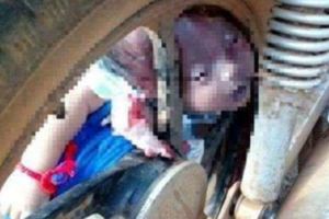 母騎車背巾碰到輪胎嬰捲入車輪慘死