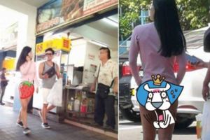 天氣這麼熱？大馬路驚見正妹穿太特別，網：這必須流行