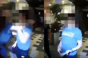 你在刁我嗎？屁孩嘴秋嗆保大特勤「X掰拎北…」秒被壓制態度孬掉：本月最療癒！(影)