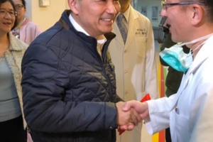 輔選朱立倫　侯友宜：把新北市政做好