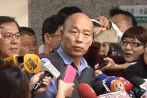 卡在朱王之間為難？韓國瑜笑著回應 網讚：有智慧