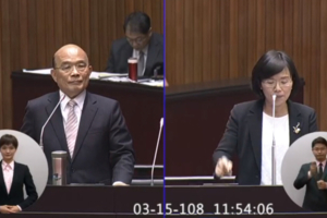 蘇巧慧質詢老爸　蘇貞昌笑回：我們回家再談