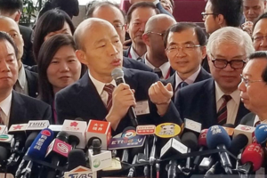 見中聯辦主任出賣高雄？韓國瑜無言嘆：如何賣