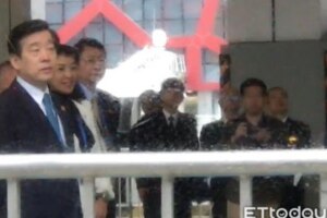 韓國瑜到深圳　國台辦聯絡局長劉軍川、立委許淑華迎接