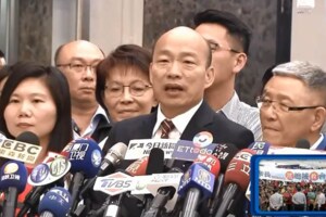 阿扁致中日夜狂攻 韓國瑜生氣了嗆陳家父子這句話