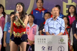 韓國瑜被圍剿 神力女超人：你罰韓國瑜，我伐民進黨