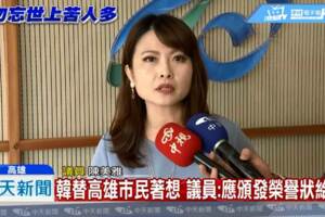 抱不平！陳美雅心疼韓國瑜受委屈