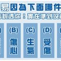 你最容易因為哪件事哭？ 五句話說透你！實在準到沒節操！