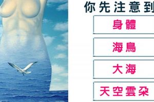 【絲克皮心測圖向測驗】你先注意到什麼呢?測你真實的脾氣是?