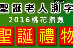 【聖誕老人】2016桃花指數！