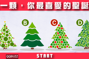 紅色耶誕節！！聖誕樹看出你是哪一型特質的人～