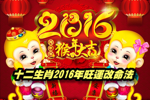 十二生肖2016年旺運改命法