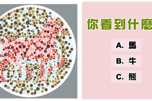 仔細看！你看到什麼? 代表你的人格特質