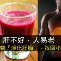 肝不好，人易老，您的肝已經「黑掉」了嗎？七種食物幫助您「淨化肝臟」，找回久違的小鮮肝！