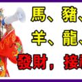 6大生肖財神點名，發財，接福咯！