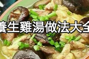 養生雞湯做法大全