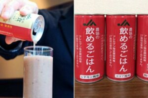 地震時沒水沒火也能活下去　日本防災神物「喝的米飯」一杯就營養滿分