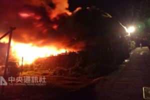阿裡山民宅火警村民動員搶救