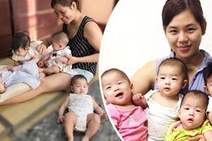 「一個也不放棄！」她懷四胞胎拒絕減胎，辛苦產下四千金後終能品嘗4倍幸福！