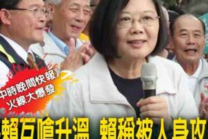 蔡賴互嗆升溫 賴稱被人身攻擊