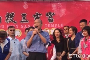 韓國瑜出動了！本週的「競選日」選定南投拜票　展開寺廟參拜