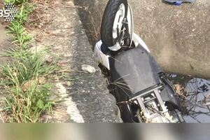 離奇！騎車載4歲孫出門翁摔溝亡1夜沒人知