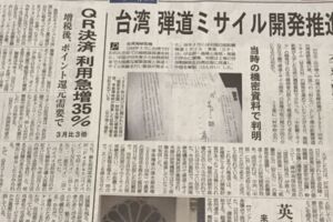 日媒：1996台海危機後 台灣曾研發準中程彈道飛彈