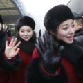 睽違12年！北韓「美女啦啦隊」抵韓，團員個個高挑超吸睛,加油團超詭異！動作表情全一致…讓全場看傻眼