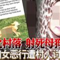 美化村落射死母狗！！！巫裔婦女惡行遭村人討伐