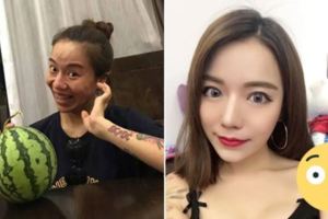 中國女模靠著神化妝「每天都可以隨心情換臉」，連海關遇到她也被徹底打敗了！