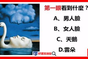 心理測試：第一眼看到什麼？測出你獨特的性格！