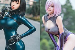 史上最適合穿膠衣的COSER！