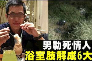台灣驚傳分屍案　女遭小12歲男友勒死肢解