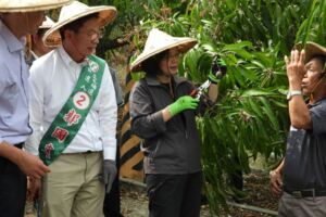 韓國瑜拚農產出口 蔡英文說「都很好」陳吉仲尷尬