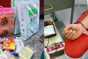 只是經過這捐個血…他獎品多到「差點載不回家」！500cc爽拿兩串衛生紙+兩箱：賺翻！