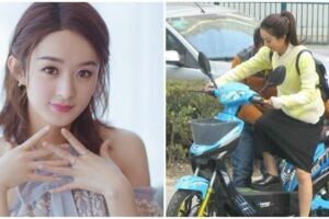 她是身價4億的「當紅女演員」！不買名牌、不開豪車，出門穿180元衣還騎摩托車