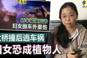 檳城大橋撞後逃車禍，華婦因腦部受重創，部分腦細胞受損，恐會變成植物人