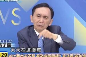 吳子嘉4字轟NCC！「曹長青天天罵台人為何不罰」