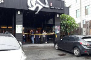 台中茶館歹徒2人開26槍逃逸 1男喪命一對夫妻波及受傷