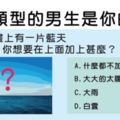 準到沒朋友！你想在圖中加上什麼？測哪種類型的男生是你的菜？