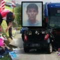 【馬來西亞】疑超車未遂？轎車巴士相撞！父死幼女昏厥！