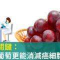 研究新關鍵：這樣吃葡萄更能消滅癌細胞！