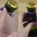 喝了18年啤酒才知道，瓶蓋上有個小技巧用手就能擰開，趕快試試！