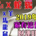 2019年開始財運很旺的生肖【希望有你】