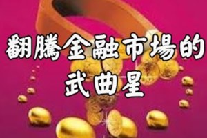 翻騰金融市場的武曲星